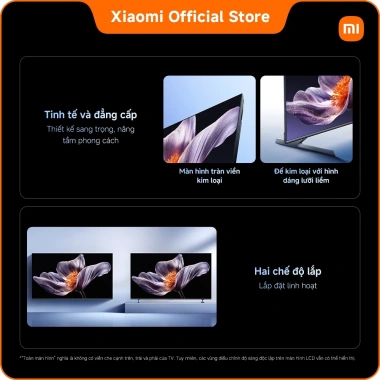 TV S Pro Mini LED 55‑75 inch 2 năm bảo hành 144Hz mượt mà giảm mờ nhòe - Giá 15.99 triệu