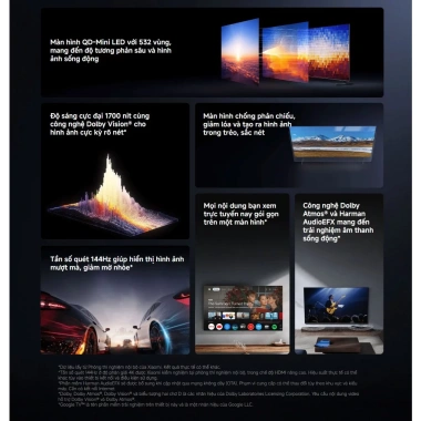 TV Xiaomi TV S Pro Mini LED 75 2.026 Chính Hãng - Giảm còn 25,64 triệu, BH 2 năm 3 TV Xiaomi TV S Pro Mini LED 75 2.026 Chính Hãng - Giảm còn 25,64 triệu, BH 2 năm 3