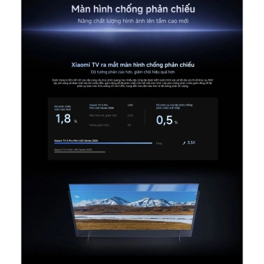 TV Xiaomi TV S Pro Mini LED 75 2.026 Chính Hãng - Giảm còn 25,64 triệu, BH 2 năm 5 TV Xiaomi TV S Pro Mini LED 75 2.026 Chính Hãng - Giảm còn 25,64 triệu, BH 2 năm 5