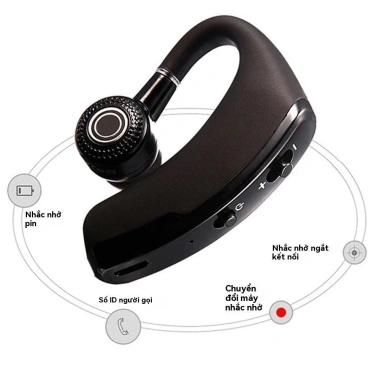 TZUZL V9 Tai nghe Bluetooth Stereo không dây – Âm thanh sống động, micro lái xe, 79.000₫ 6