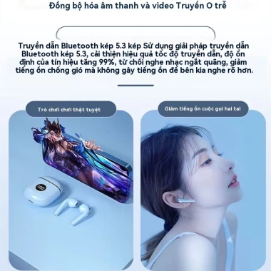 TZUZL X88 TWS Bluetooth 5.3 - Tai nghe không dây Sports, micrô kép, chỉ 110.000đ 8