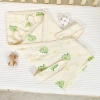 Ủ choàng muslin 4 lớp kèm đai cao cấp Uni Baby 180k - Giúp bé sơ sinh ngủ ngon 6