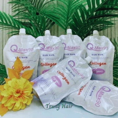 Ủ tóc Collagen Qmax90 – Phục hồi hư tổn, tóc chắc khỏe, mềm mượt ngay lần đầu, giảm còn 95.000đ