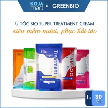 Ủ tóc siêu mượt Bio Treatment Thái Lan 30ml - Dưỡng sâu, phục hồi tóc, giảm gãy, giá chỉ 13.500 VND