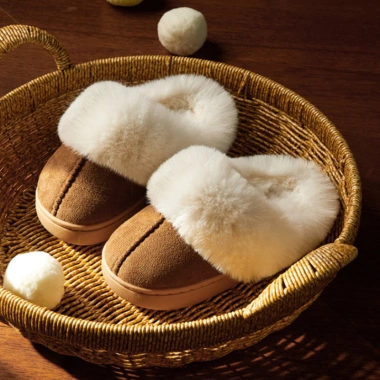 Ugg Dép bông xỏ ngón nhiều màu Cheerful Mario – Giày cotton mùa đông cho mẹ và con nữ, 170.100₫