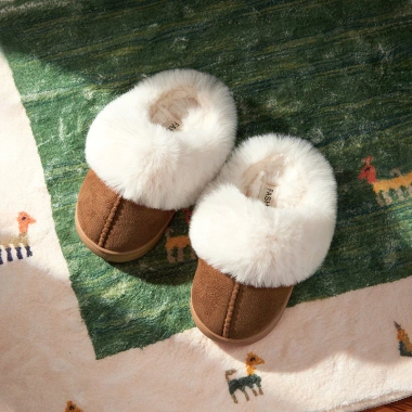 Ugg Dép bông xỏ ngón nhiều màu Cheerful Mario – Giày cotton mùa đông cho mẹ và con nữ, 170.100₫ 4