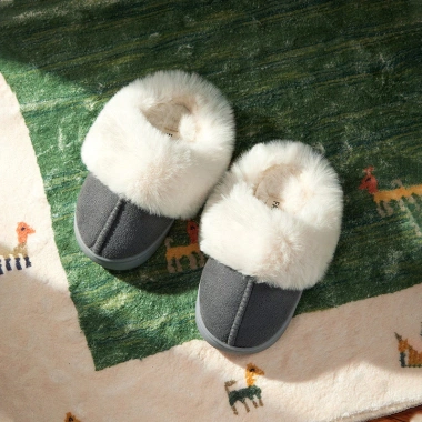 Ugg Dép bông xỏ ngón nhiều màu Cheerful Mario – Giày cotton mùa đông cho mẹ và con nữ, 170.100₫ 5