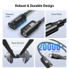 Ugreen 2 trong 1 USB-C sang Hifi 3,5mm + Cáp sạc PD 60W, vỏ từ tính cho iPhone 15, MacBook M3 7