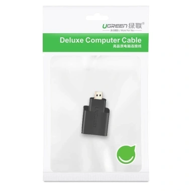 UGREEN 20.106 Đầu chuyển đổi Micro HDMI male to HDMI female Đen - Giá 75.000 VND 9 UGREEN 20.106 Đầu chuyển đổi Micro HDMI male to HDMI female Đen - Giá 75.000 VND 9