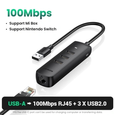 UGREEN Bộ chuyển đổi USB 3.0/2.0 sang RJ45 LAN - Tốc độ cao, Giá giảm 682.000₫ 9