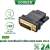 UGREEN Đầu chuyển đổi HDMI sang DVI 24+1 đực - Đen, giảm giá 62.000₫