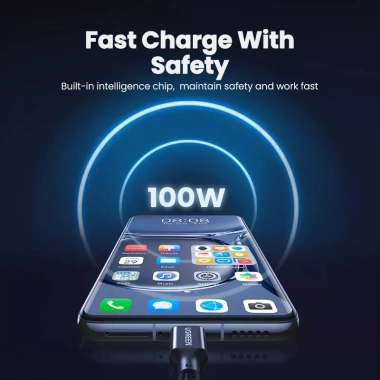 Ugreen Dây Cáp Sạc Nhanh USB-C 6A 100W - Siêu Nhanh, Bảo Mật, Giá Chỉ 90.200 VND cho Laptop & Điện Thoại 4
