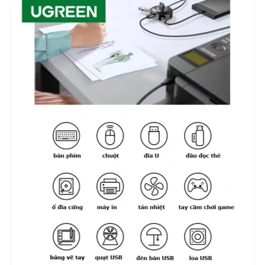Ugreen HUB 4 Cổng USB + Type‑C 20.277 – Bảo hành 18 tháng, Giá ưu đãi 98.000 3 Ugreen HUB 4 Cổng USB + Type‑C 20.277 – Bảo hành 18 tháng, Giá ưu đãi 98.000 3