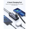 Ugreen HUB 7 cổng USB 3.0 5Gbps vỏ nhôm, công tắc bật tắt, kèm nguồn 12V2A giá 490k 4