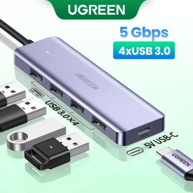 UGREEN Hub USB C 3.0 1M Type-C, Chuyển Đổi USB-C sang USB 3.0, Giá ưu đãi 300.300₫