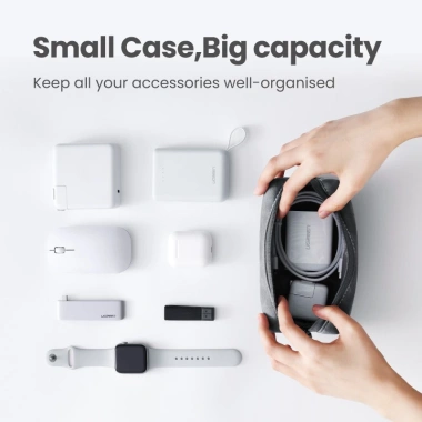 Ugreen Túi Da Bảo Quản Tai Nghe, Dây & Cáp USB, Phụ Kiện Điện Thoại - Giá 135.000 giảm 22% 2
