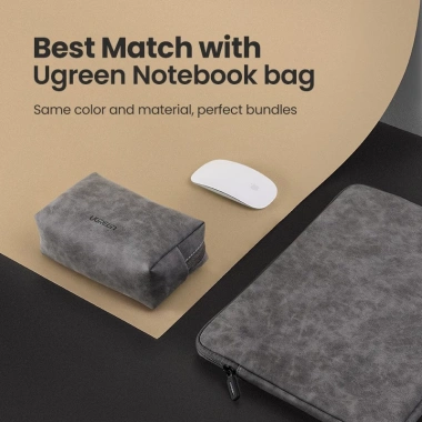 Ugreen Túi Tổ Chức Bảo Quản Tai Nghe Có Dây + Cáp USB, Sạc Điện Thoại – 159.000 6