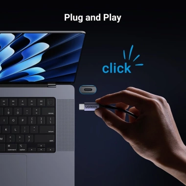 Ugreen Type-C sang LAN RJ45 2.5Gbps Bộ chuyển đổi USB-C tốc độ 2.500Mbps cho MacBook iPad Pro 5