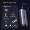 Ugreen Type-C sang LAN RJ45 2.5Gbps Bộ chuyển đổi USB-C tốc độ 2.500Mbps cho MacBook iPad Pro 7