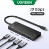 Ugreen USB-C Hub 10Gbps 4 trong 1 USB 3.2 - 4 cổng USB-C, tương thích Windows, MacBook, iPad, iPhone, Android