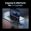 Ugreen USB-C Hub 10Gbps 4 trong 1 USB 3.2 - 4 cổng USB-C, tương thích Windows, MacBook, iPad, iPhone, Android 5