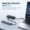 Ugreen USB-C Hub 10Gbps 4 trong 1 USB 3.2 - 4 cổng USB-C, tương thích Windows, MacBook, iPad, iPhone, Android 8