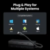Ugreen USB-C Hub 10Gbps 4 trong 1 USB 3.2 - 4 cổng USB-C, tương thích Windows, MacBook, iPad, iPhone, Android 9