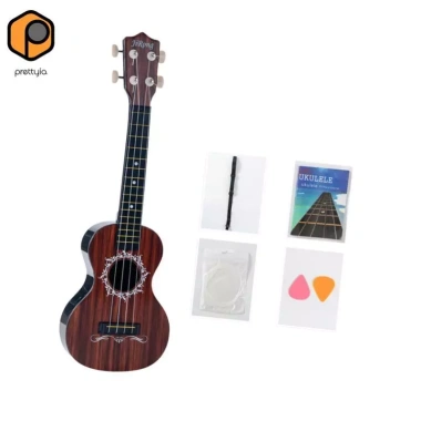 Ukulele trẻ em 21in - Đồ chơi âm nhạc cải thiện kỹ năng, phù hợp bé trai, bé gái