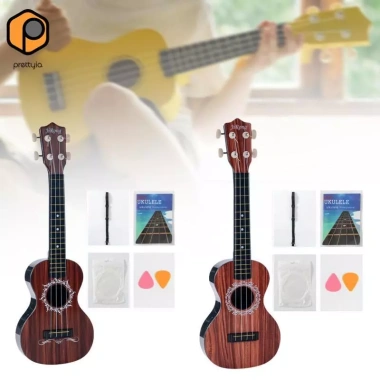 Ukulele trẻ em 21in - Đồ chơi âm nhạc cải thiện kỹ năng, phù hợp bé trai, bé gái