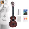 Ukulele trẻ em 21in - Đồ chơi âm nhạc cải thiện kỹ năng, phù hợp bé trai, bé gái 7