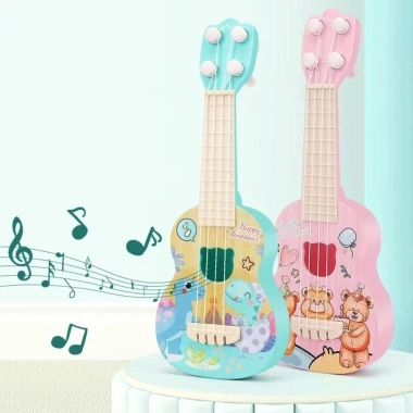 Ukulele trẻ em NAMSHEVA Guitar Mini – Đàn nhạc cụ, quà tặng hoạt hình, giá 56.320₫