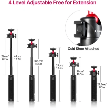 Ulanzi MT-16 Tripod Quay Phim DSLR & Điện Thoại 4 Điều Chỉnh Xoay 360 độ - Hàng Chính Hãng Giá Ưu Đãi, Giá Tốt 3 Ulanzi MT-16 Tripod Quay Phim DSLR & Điện Thoại 4 Điều Chỉnh Xoay 360 độ - Hàng Chính Hãng Giá Ưu Đãi, Giá Tốt 3