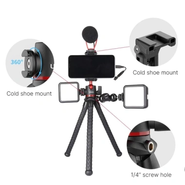 ULANZI MT-33 Chính Hãng - Chân Tripod Bạch Tuộc Ballhead Xoay 360 cho Máy Ảnh & Điện Thoại, Giá Ưu Đãi 319,000₫ 4