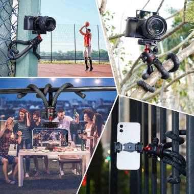 ULANZI MT-33 Chính Hãng - Chân Tripod Bạch Tuộc Ballhead Xoay 360 cho Máy Ảnh & Điện Thoại, Giá Ưu Đãi 319,000₫ 8