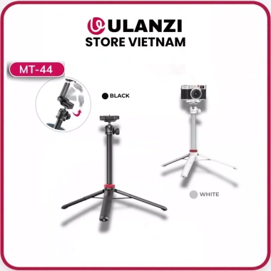 Ulanzi MT-44 Chân Tripod Đa Năng Kèm Ngàm Kẹp Điện Thoại - Giá 359k