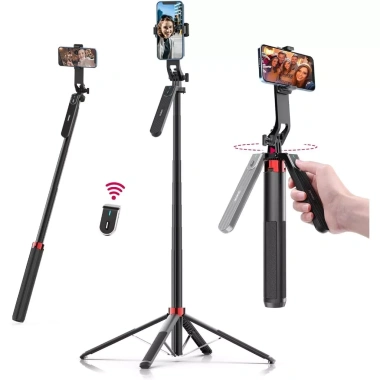 Ulanzi MT-44 Chân Tripod Đa Năng Kèm Ngàm Kẹp Điện Thoại - Giá 359k
