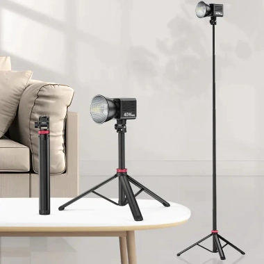 ULANZI MT-79 Chân Tripod và Đèn Gấp Gọn Kéo Cao 2m - Giá Ưu Đãi 429.000 VND 2
