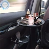Ulovebsby Giá đỡ ô tô đa năng - Khay tròn đựng ăn, uống, điện thoại cho du lịch 2
