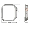 Ultra Case cho Huawei Watch Fit 3 - Kính cường lực và Vỏ bảo vệ màn hình Ultra 2 6