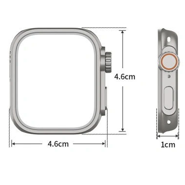 Ultra Case cho Huawei Watch Fit 3 - Kính cường lực và Vỏ bảo vệ màn hình Ultra 2 6