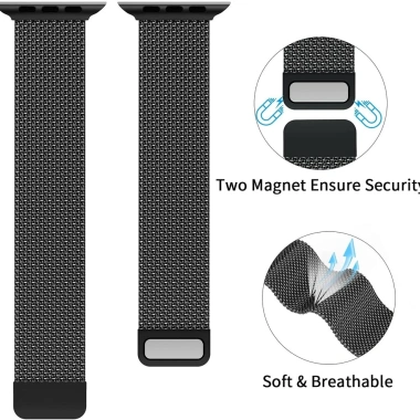 Ultra Case + Dây đeo Milanese Apple Watch 44mm 45mm Nâng cấp Ultra Bracelet Series 9-4 SE3 SE2 Giá 106.088₫
