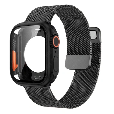 Ultra Case + Dây đeo Milanese Apple Watch 44mm 45mm Nâng cấp Ultra Bracelet Series 9-4 SE3 SE2 Giá 106.088₫
