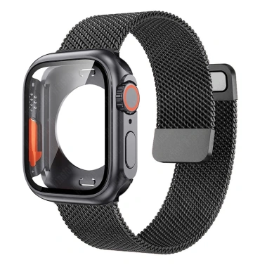 Ultra Case + Dây đeo Milanese Apple Watch 44mm 45mm Nâng cấp Ultra Bracelet Series 9-4 SE3 SE2 Giá 106.088₫