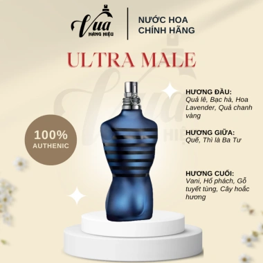 Ultra Male Nước hoa nam - Hương thơm nam tính, quyến rũ, giảm giá chỉ 220.400₫