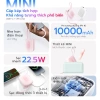 Uneed Mini 10.000mAh PD 22.5W – Sạc nhanh iPhone 8‑17 & Android, Quà tặng nữ 499k 2