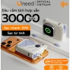 Uneed Qi2 PD35W Sạc Dự Phòng 30.000mAh - Sạc Nhanh 22.5W, AC, iPhone, Android, tai nghe, đồng hồ - 759.000đ