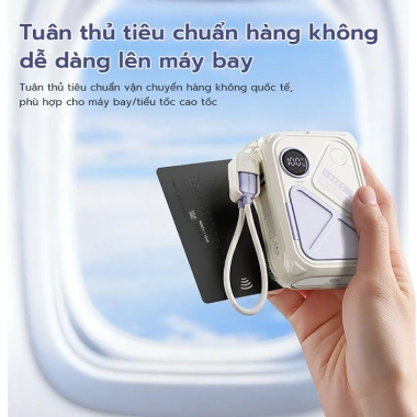 UNEED Sạc Dự Phòng 30.000/20.000mAh PD35W - Sạc Không Dây, Cục AC Giá 499.000 VND