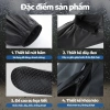 Ủng đi mưa xe máy cao cổ - Chống nước 100% - Đế chống trượt bền, gấp gọn, 139k 4