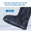 Ủng đi mưa xe máy cao cổ - Chống nước 100% - Đế chống trượt bền, gấp gọn, 139k 8