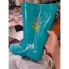 ủng hoa sen size 36-43 đi mưa lội nước, chống trượt, lao động nam nữ - 40.124 VND 2